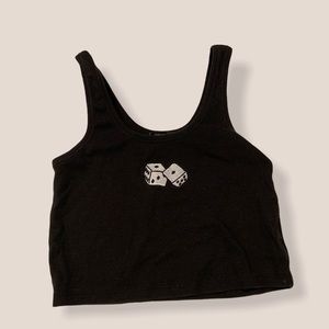 Forever 21 Dice Crop Top